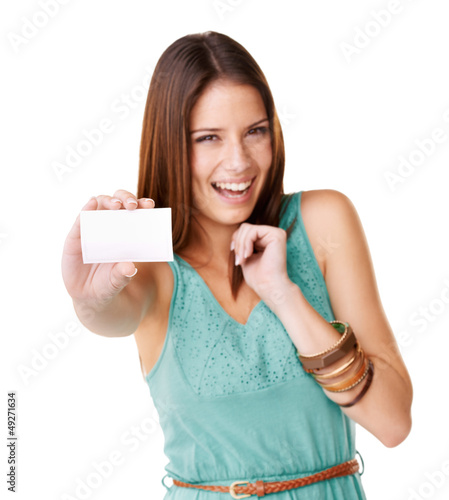 Photo: What do you think of my business card? What do you think of my business card?