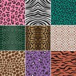 seamless animal skin fabric pattern