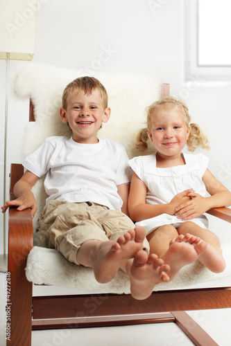 Photo: Brother with sister Brother with sister