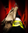 Feuerwehr Brandschutz Jacke Wehrführer