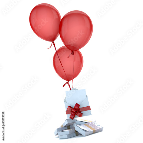 Photo: Euro gift with card Euro gift with card