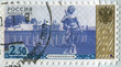 Postage stamp.
