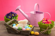 easter decorations and sweets