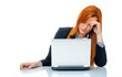 Tiered Business woman