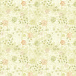 Vintage Floral Background and Pattern