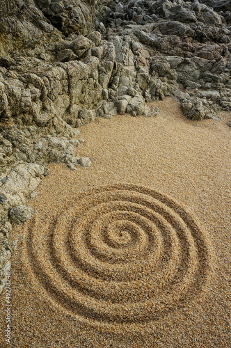 Photo: Unendlichkeit Zen Spirale Unendlichkeit Zen Spirale