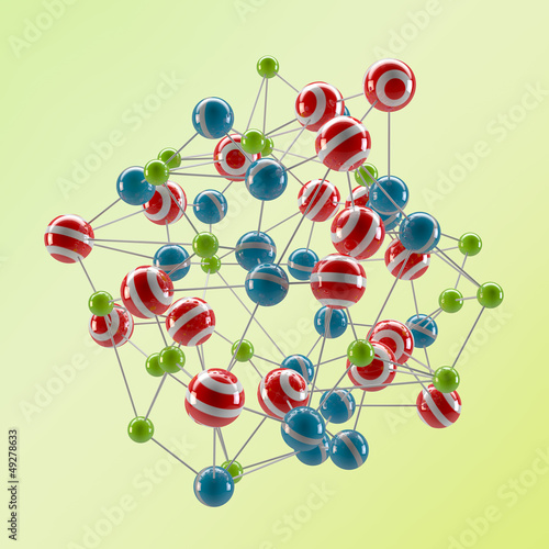 Illustration: Netzwerk und Social Media - 3D Grafik / 3d Illustration Netzwerk und Social Media - 3D Grafik / 3d Illustration