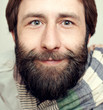 Photo: The man with a big beard and moustaches The man with a big beard and moustaches