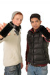 Jugendliche mit Handys