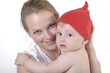 Mutter mit Baby Zwerg