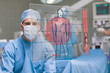 Foto: Surgeons using an interface before operating Surgeons using an interface before operating