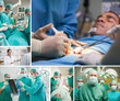 Photo: Montage of a sugery Montage of a sugery