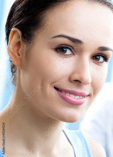 Photo: Close up portrait of beautiful woman Close up portrait of beautiful woman