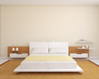 Modern bedroom.