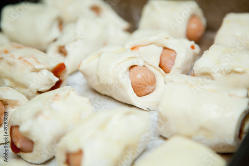 Photo: sausage rolls sausage rolls