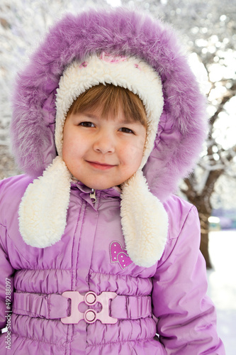 Photo: Winter portrait Winter portrait