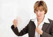 Businesswoman  in Menopause