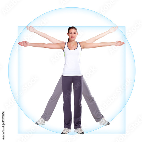 Photo: Vitruvius woman Vitruvius woman