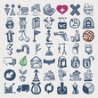 Vector: 49 hand drawing doodle icon set 49 hand drawing doodle icon set