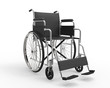 Wheelchair Isolated on White Background