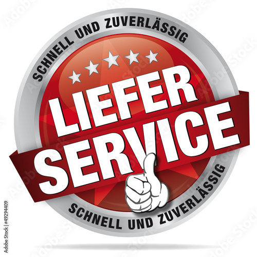 Illustration: Lieferservice - schnell und zuverlässig Lieferservice - schnell und zuverlässig