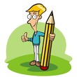Pencil boy