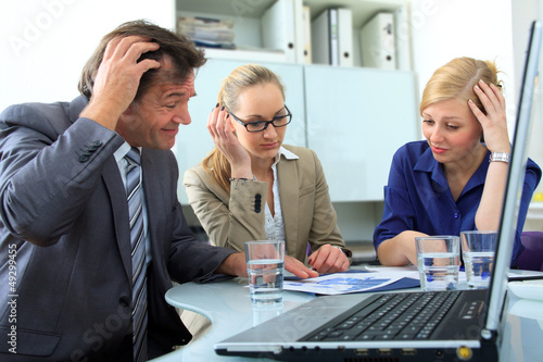 Photo: Meeting mit Problemen Meeting mit Problemen