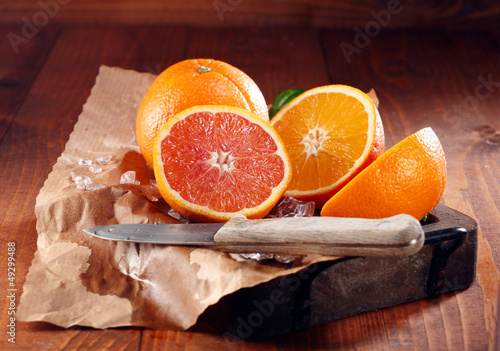 Photo: Juicy oranges Juicy oranges