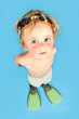 Photo: kleiner Junge in Badehosen kleiner Junge in Badehosen