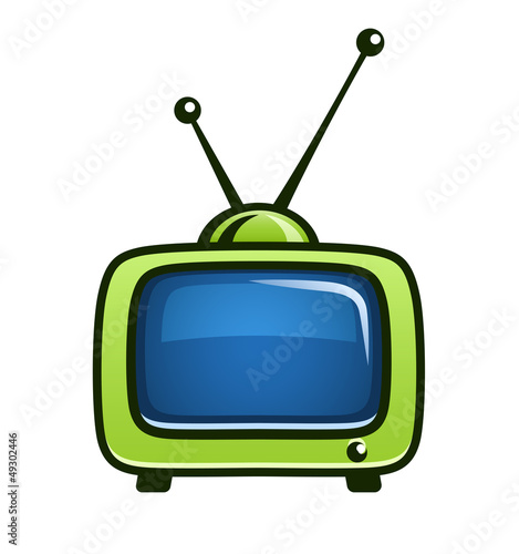 Vector: vintage tv set vector clipart vector illustration isolated vintage tv set vector clipart vector illustration isolated