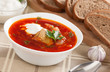red soup borsch