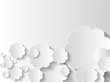Abstract sticker background