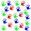 Handabdruck Kinderhände