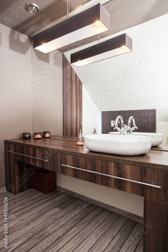 Photo: Country home - bathroom Country home - bathroom