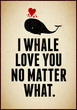Vintage Saint Valentine's typography vector illustration.