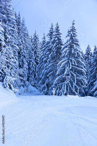 Photo: Mountains ski resort Zell-am-See Austria Mountains ski resort Zell-am-See Austria
