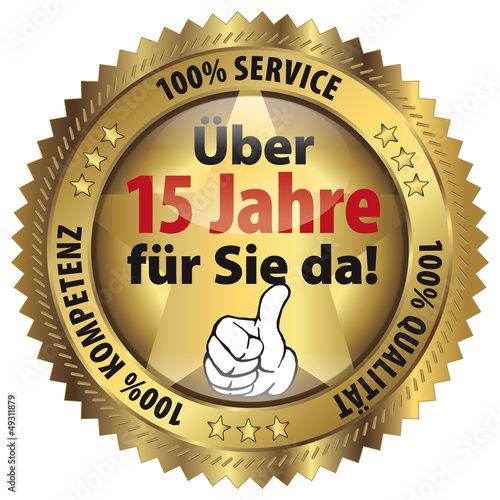 Vector: Über 15 Jahre für Sie da! 100% Qualität - Service - Kompetenz Über 15 Jahre für Sie da! 100% Qualität - Service - Kompetenz