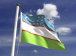 Uzbekistan Flag