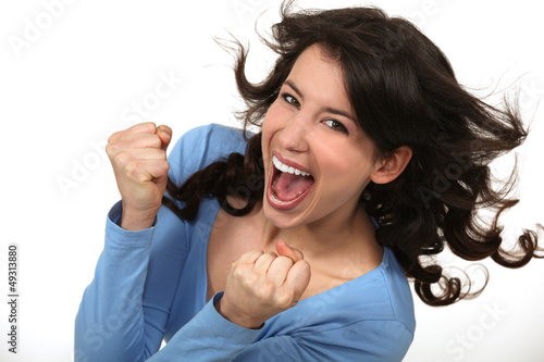 Photo: Jubilant woman Jubilant woman