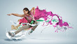 Modern style dancer