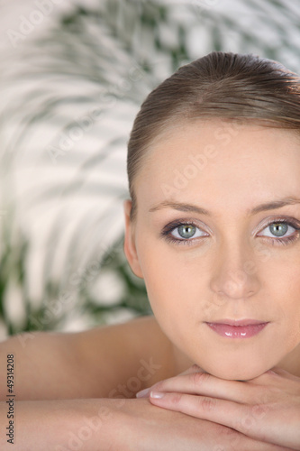 Photo: Young woman in a spa Young woman in a spa