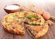 spinach quiche