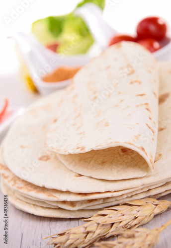 Photo: flour tortilla flour tortilla