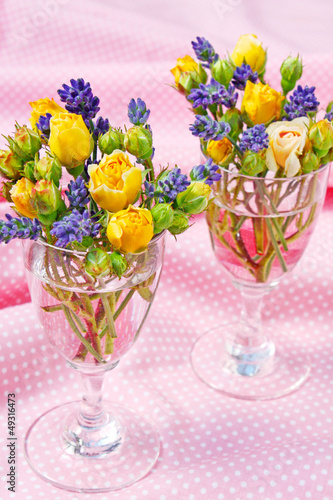 Photo: röschen und lavendel röschen und lavendel