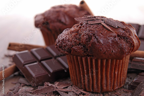 Photo: chocolate muffin chocolate muffin