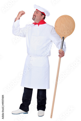 Photo: Pizza chef Pizza chef