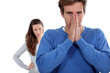 Couple arguing