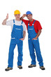 Two handyman.