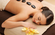 beautiful woman in spa salon