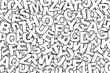 Letras de fondo